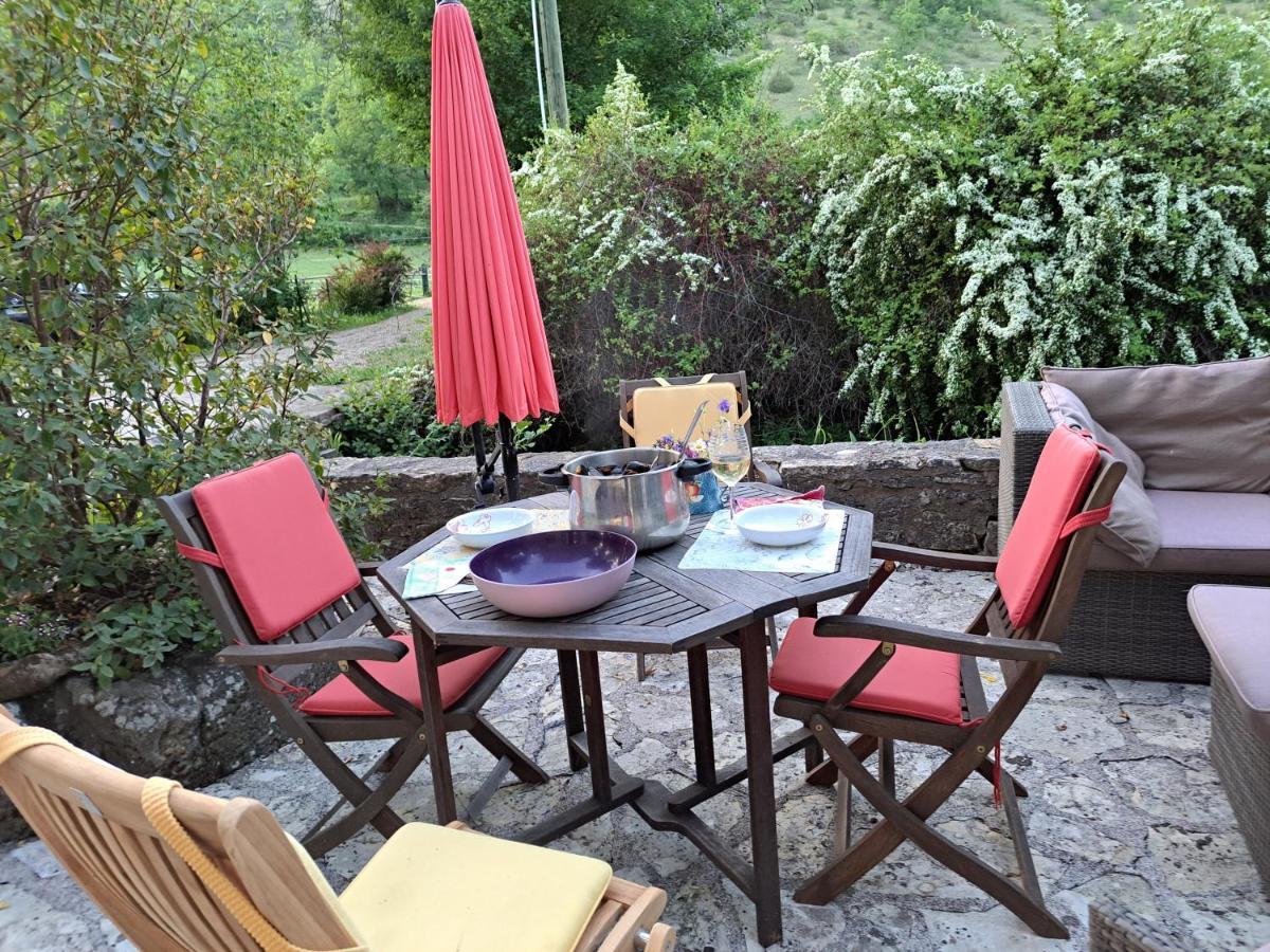Bed and Breakfast Le Moulin Des Cavaliers La Rouquette Exteriér fotografie